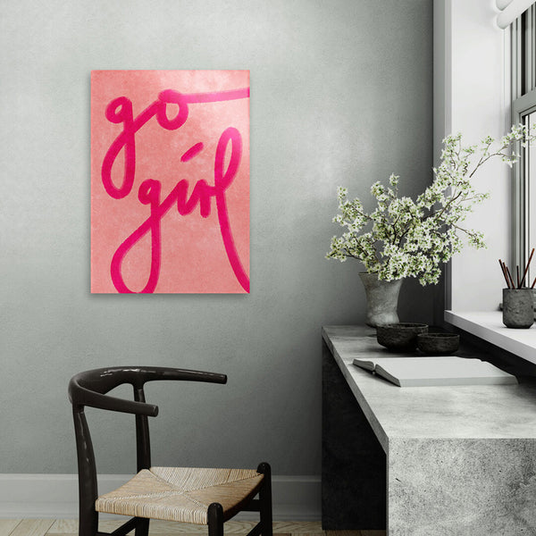 Wall Poster - Go Girl Wall Poster