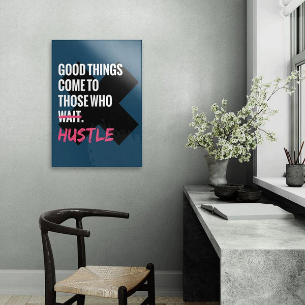 Buy Hustle Work Wall Poster Wall Poster from Vaaree