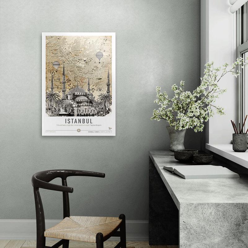 Buy Istanbul City Breaks Wall Poster Wall Poster from Vaaree