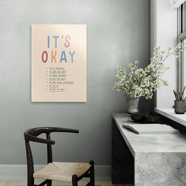 Buy Everything's Okay Wall Poster Wall Poster from Vaaree