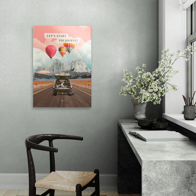 Buy Let's Start The Journey Wall Poster Wall Poster from Vaaree