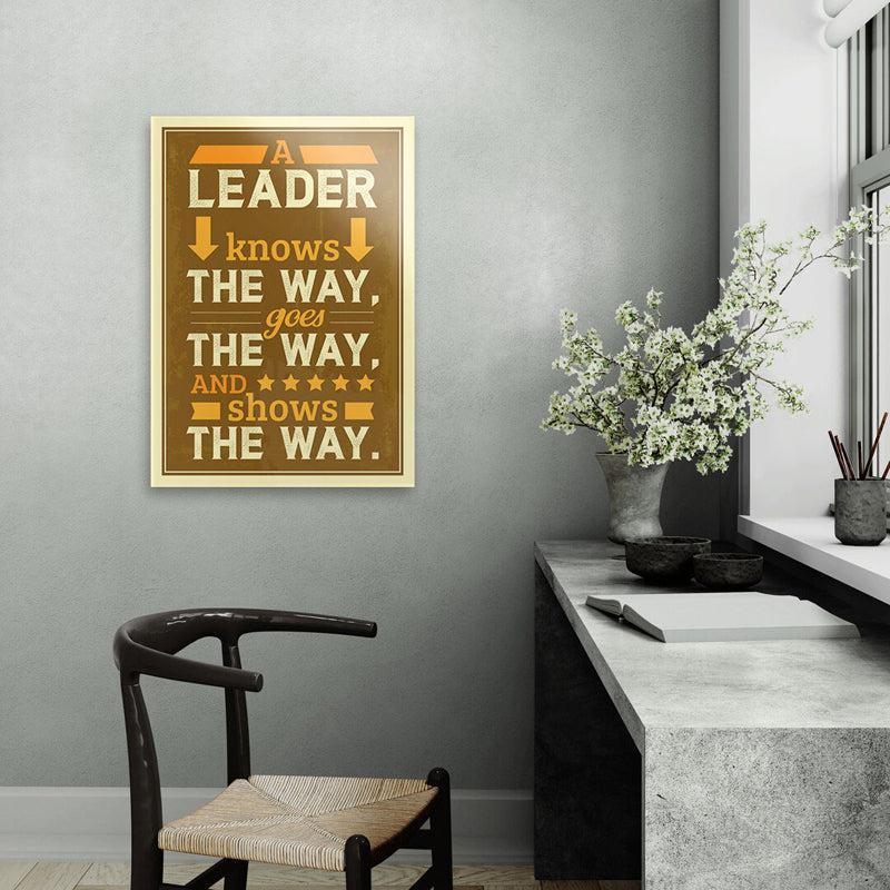 Buy True Leader Wall Poster Wall Poster from Vaaree