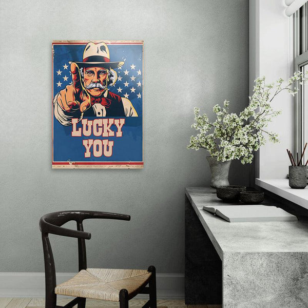 Buy Lucky You Wall Poster Wall Poster from Vaaree