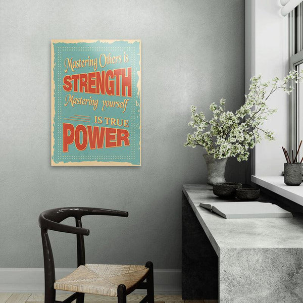 Buy Mastering Yourself Wall Poster Wall Poster from Vaaree