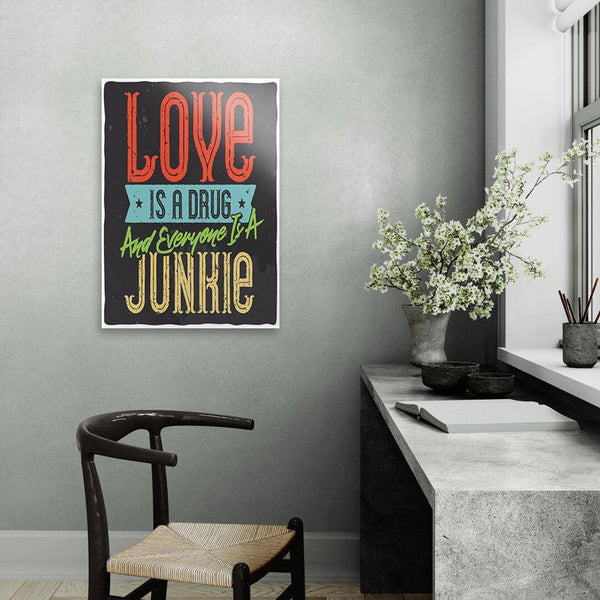 Buy Love Drug Wall Poster Wall Poster from Vaaree