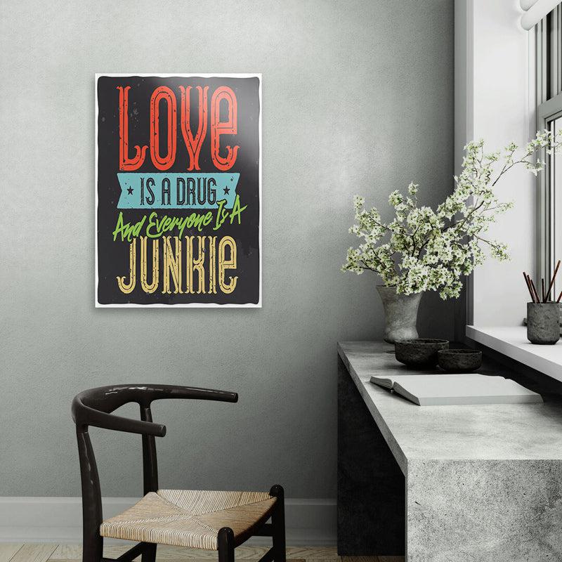 Buy Love Drug Wall Poster Wall Poster from Vaaree