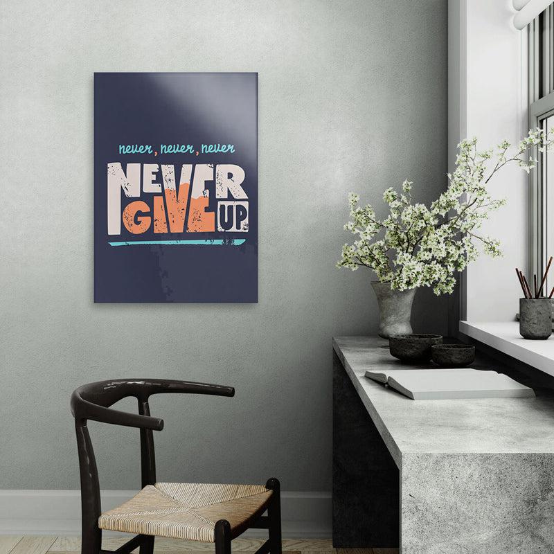 Buy Never Quit Wall Poster Wall Poster from Vaaree