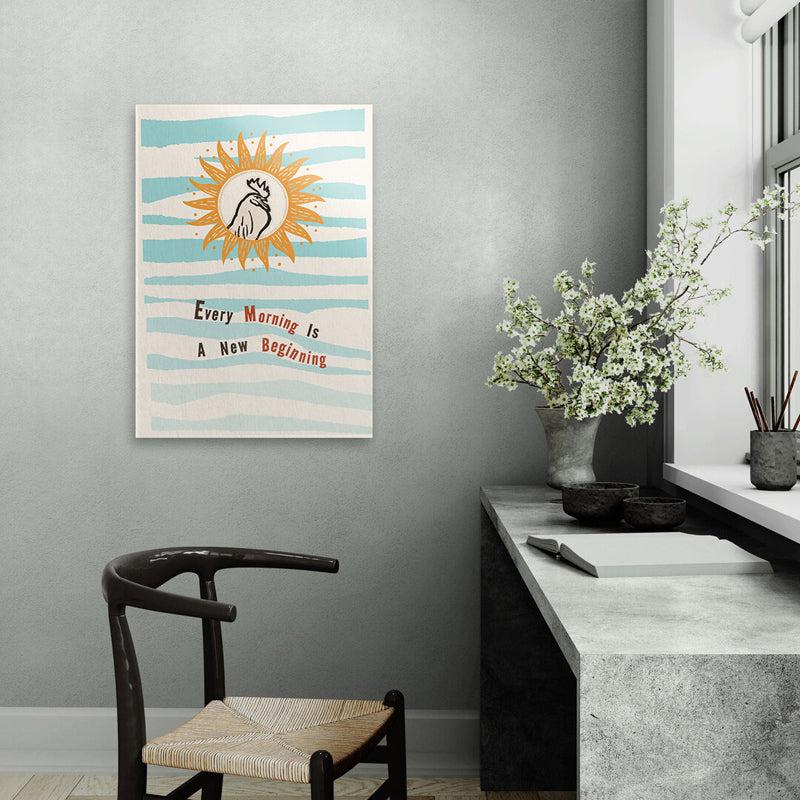 Buy New Morning New Beginning Wall Poster from Vaaree