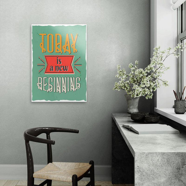 Buy New Beginning Wall Poster Wall Poster from Vaaree