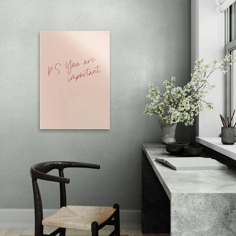 Buy P.S. You Are Important Wall Poster Wall Poster from Vaaree