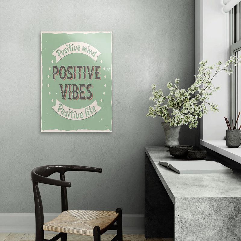 Buy Positive Life Wall Poster Wall Poster from Vaaree