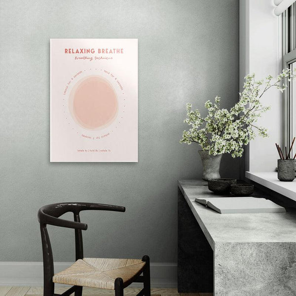 Buy Relaxing Breathe Wall Poster Wall Poster from Vaaree