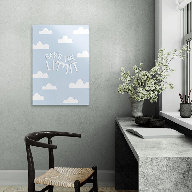 Buy Skys The Limit Wall Poster Wall Poster from Vaaree