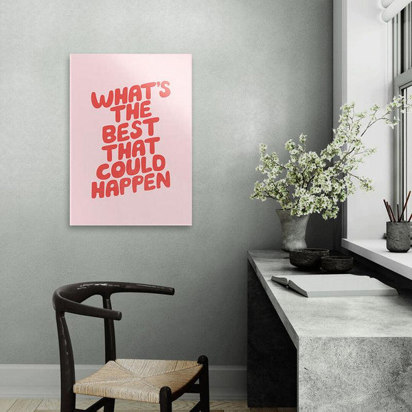 Buy The Best That Could Happen Wall Poster Wall Poster from Vaaree