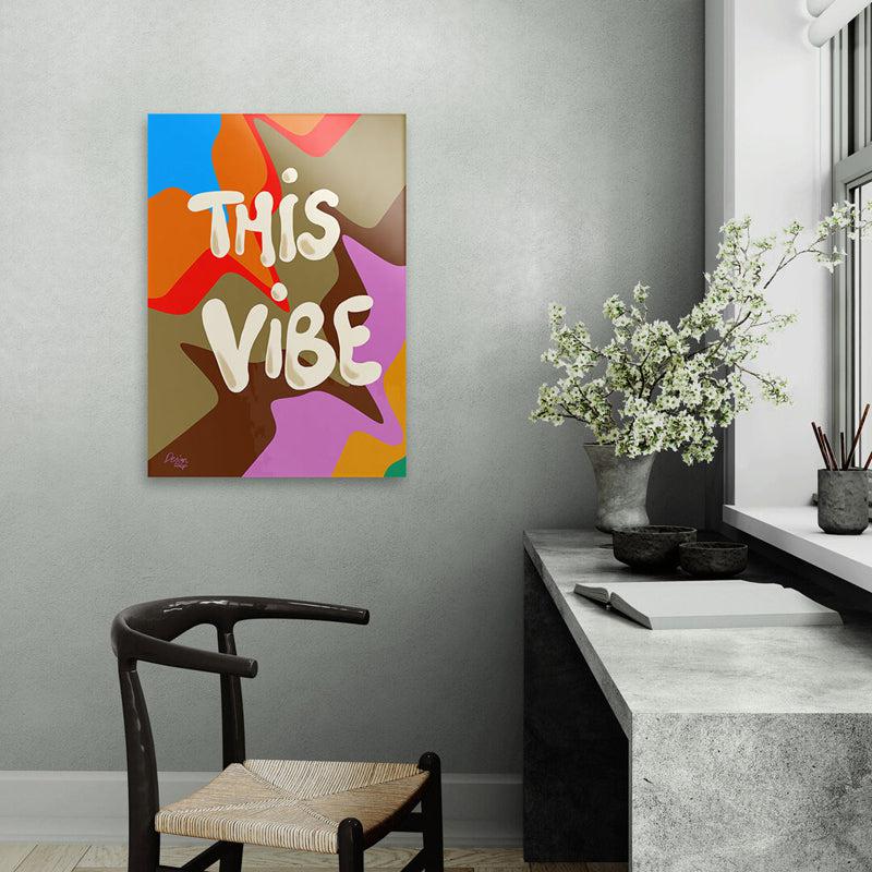 Buy This Vibe Wall Poster Wall Poster from Vaaree