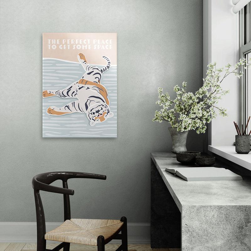 Buy Tiger Typography Wall Poster Wall Poster from Vaaree