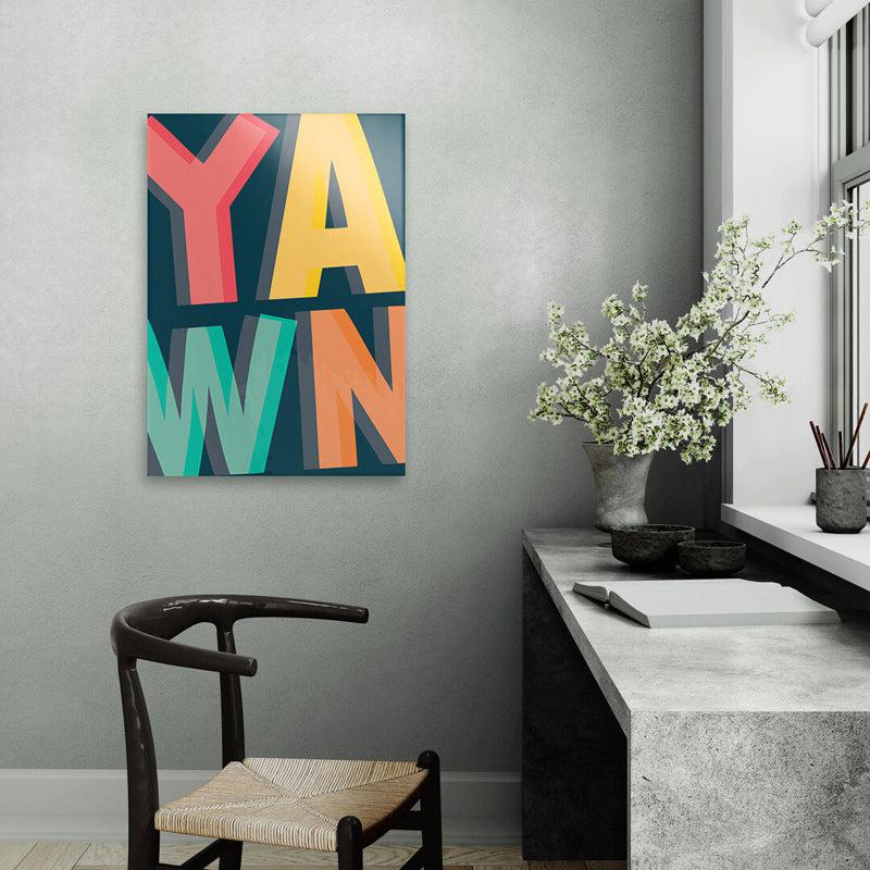 Buy Yawn Wall Poster Wall Poster from Vaaree