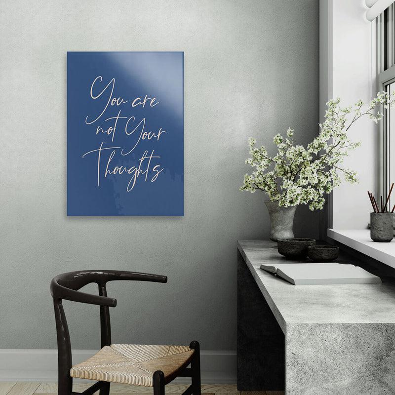 Buy You Are Not Your Thoughts Wall Poster Wall Poster from Vaaree