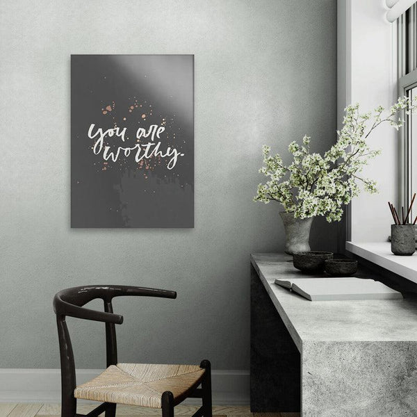 Buy You Are Worthy Wall Poster Wall Poster from Vaaree