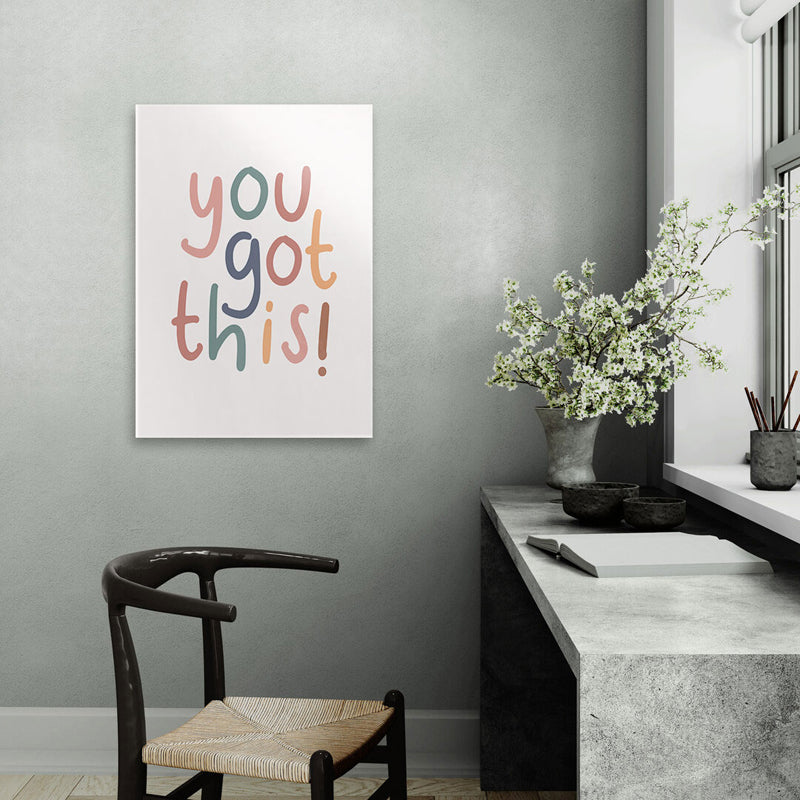 Wall Poster - You Got This Green Wall Poster