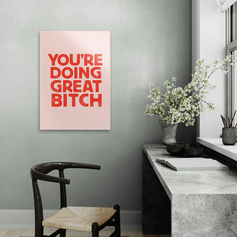 Buy You'Re Doing Great Wall Poster Wall Poster from Vaaree