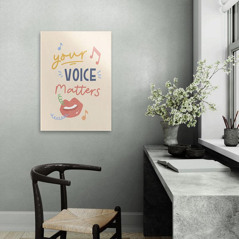 Buy Your Voice Matters Wall Poster Wall Poster from Vaaree