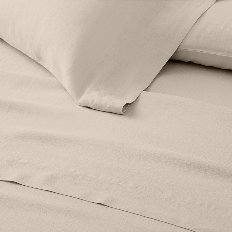 Buy Sofia Egyptian Cotton Solid Bedsheet - Ivory Bedsheets from Vaaree