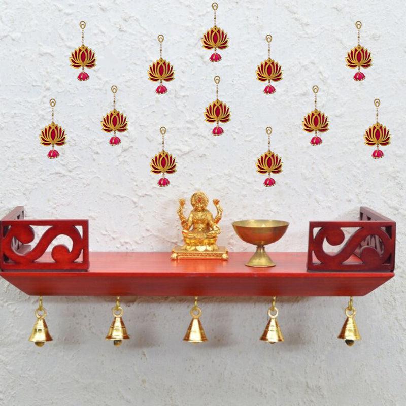 Buy Kamal Sima Latkan (Pink) - Set Of Twelve Latkans from Vaaree