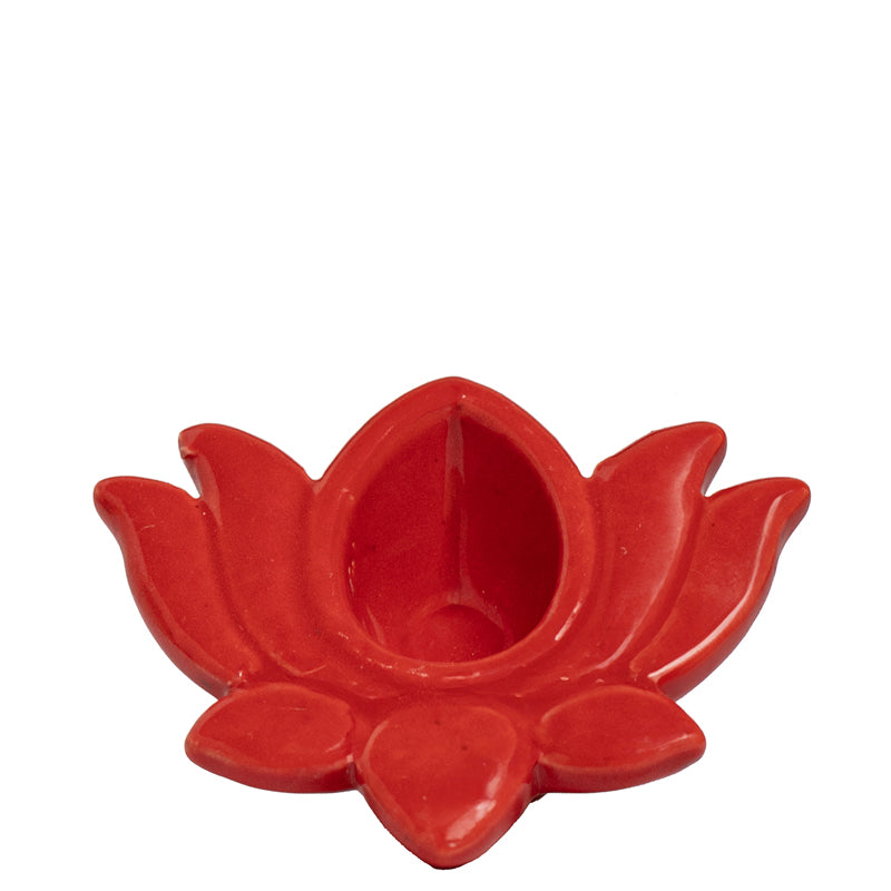 Buy Ambuj Ceramic Diya - Set Of Four Diyas from Vaaree