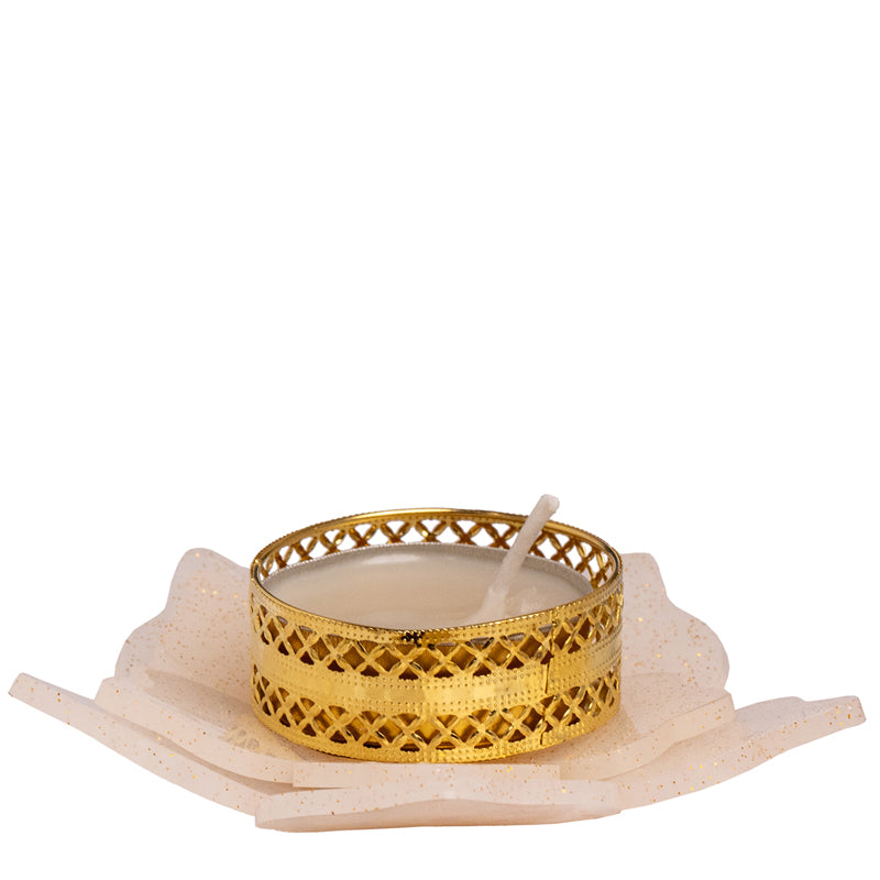 Buy Lavanya Tealight Candle Holder - Set Of Two Candles from Vaaree