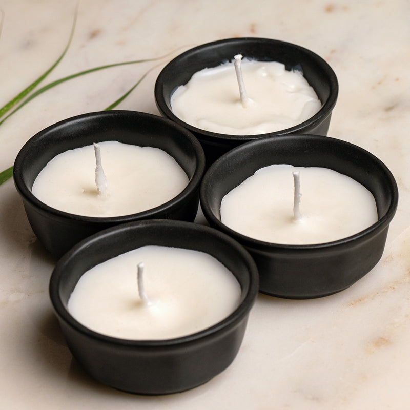 Buy Amy Jasmine Scented Candle - Set Of Four Candles from Vaaree