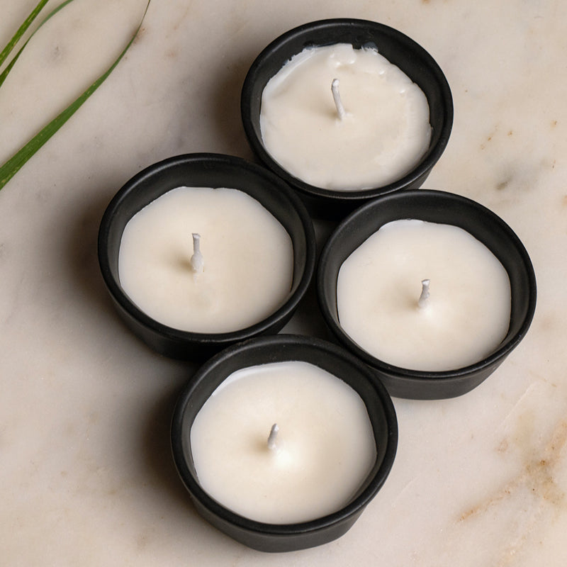 Buy Amy Jasmine Scented Candle - Set Of Four Candles from Vaaree