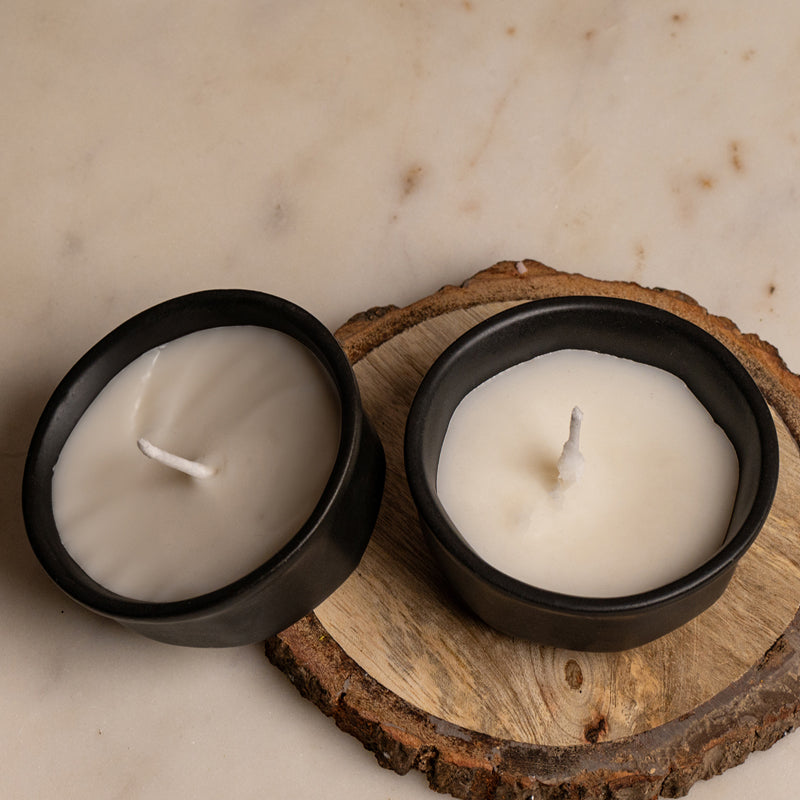 Buy Amy Jasmine Scented Candle - Set Of Two Candles from Vaaree