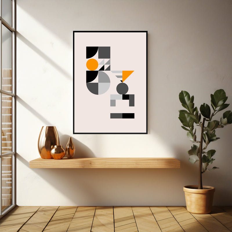 Wall Art & Paintings - Sublime Patterns Wall Art - Black Frame