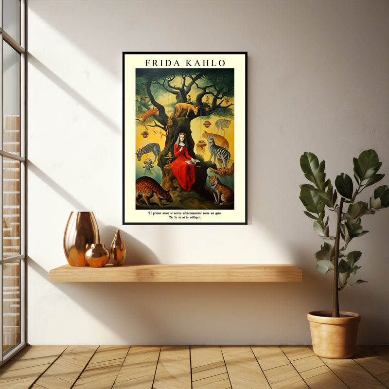 Wall Art & Paintings - Women in Woods Wall Art - Black Frame