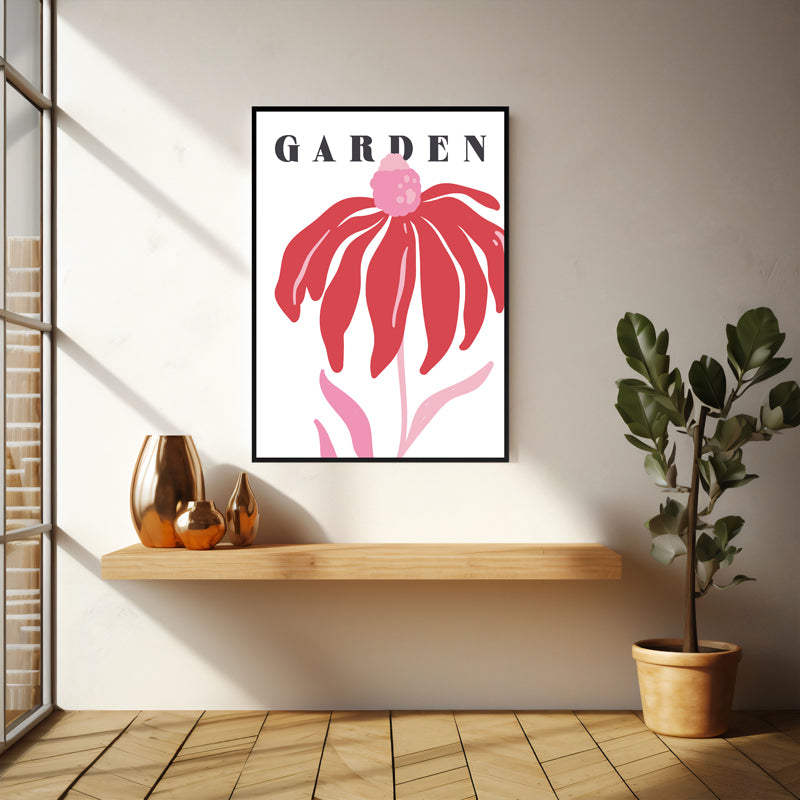 Wall Art & Paintings - Blossom Garden Wall Art - Black Frame