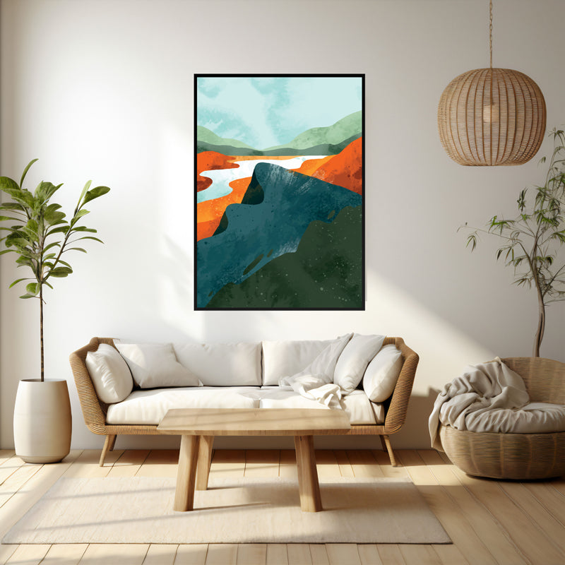 Wall Art & Paintings - Ethereal Bliss Wall Art - Black Frame