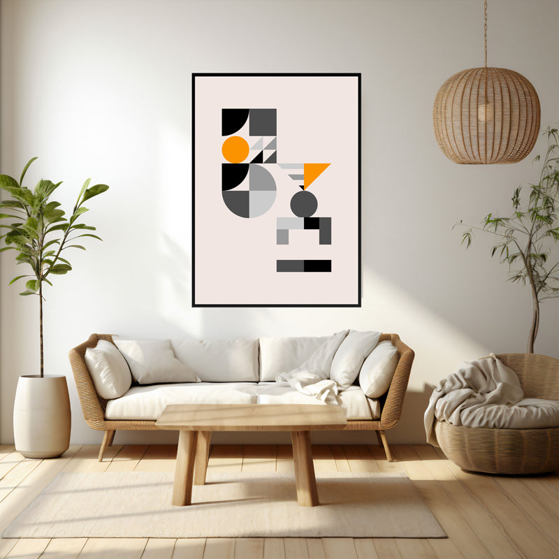 Wall Art & Paintings - Sublime Patterns Wall Art - Black Frame