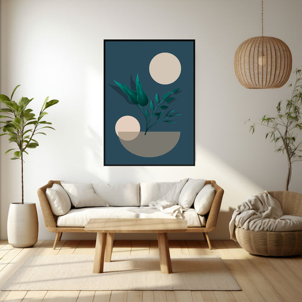 Wall Art & Paintings - Verdantique Wall Art - Black Frame