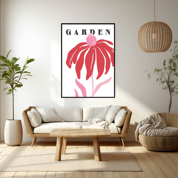 Wall Art & Paintings - Blossom Garden Wall Art - Black Frame