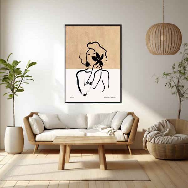 Wall Art & Paintings - Mystique Wall Art - Black Frame