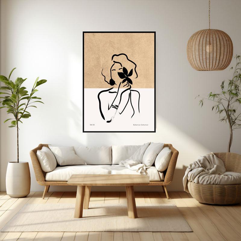 Buy Mystique Wall Art - Black Frame Wall Art & Paintings from Vaaree