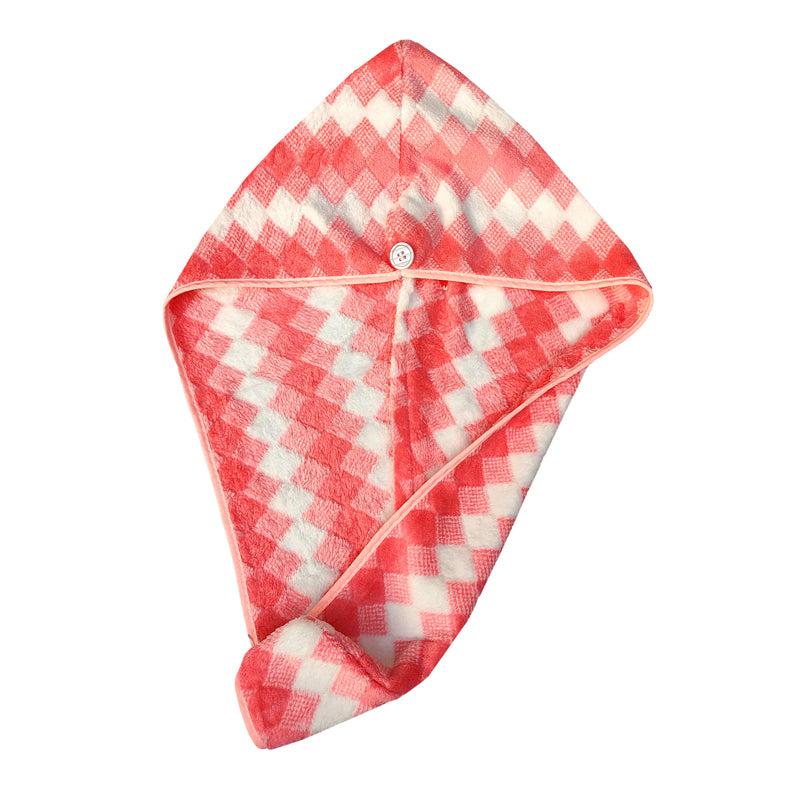 Buy Wren High Absorbent Hair Towel - Pink Hair Wraps from Vaaree