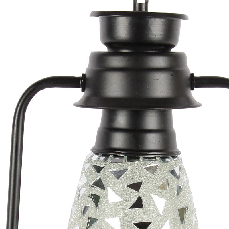 Buy Dvija Mosaic Lantern Table Lamp - Black Table Lamp from Vaaree