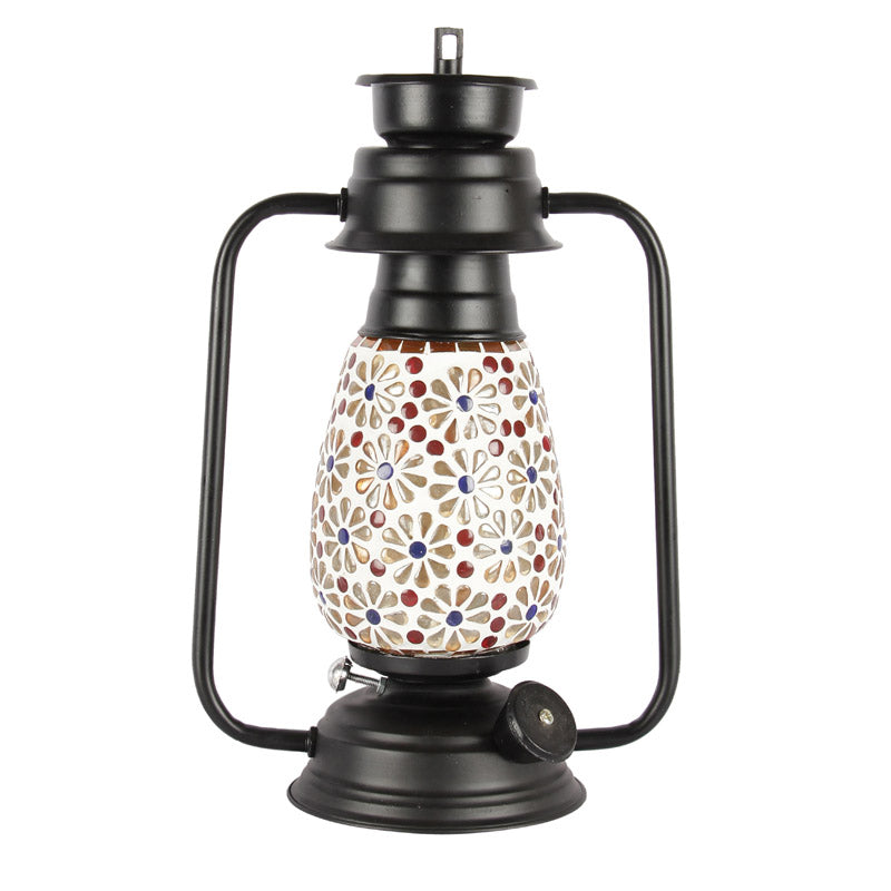 Buy Admya Mosaic Lantern Table Lamp - Black Table Lamp from Vaaree