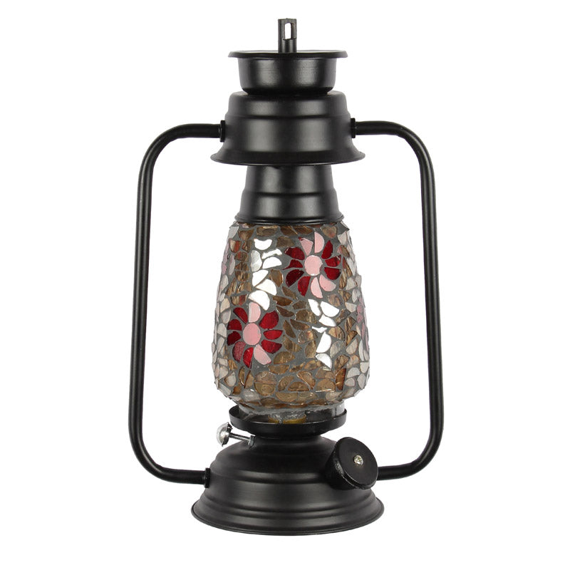 Buy Phoolkari Mosaic Lantern Wall Lamp - Black Wall Lamp from Vaaree