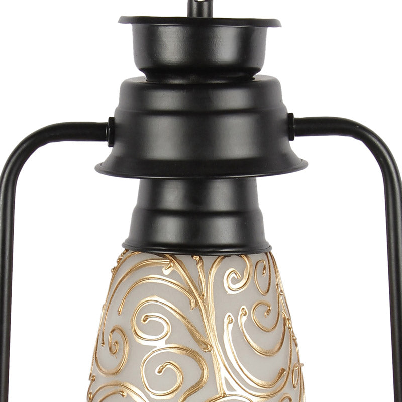 Buy Saagar Mosaic Lantern Wall Lamp - Black Wall Lamp from Vaaree