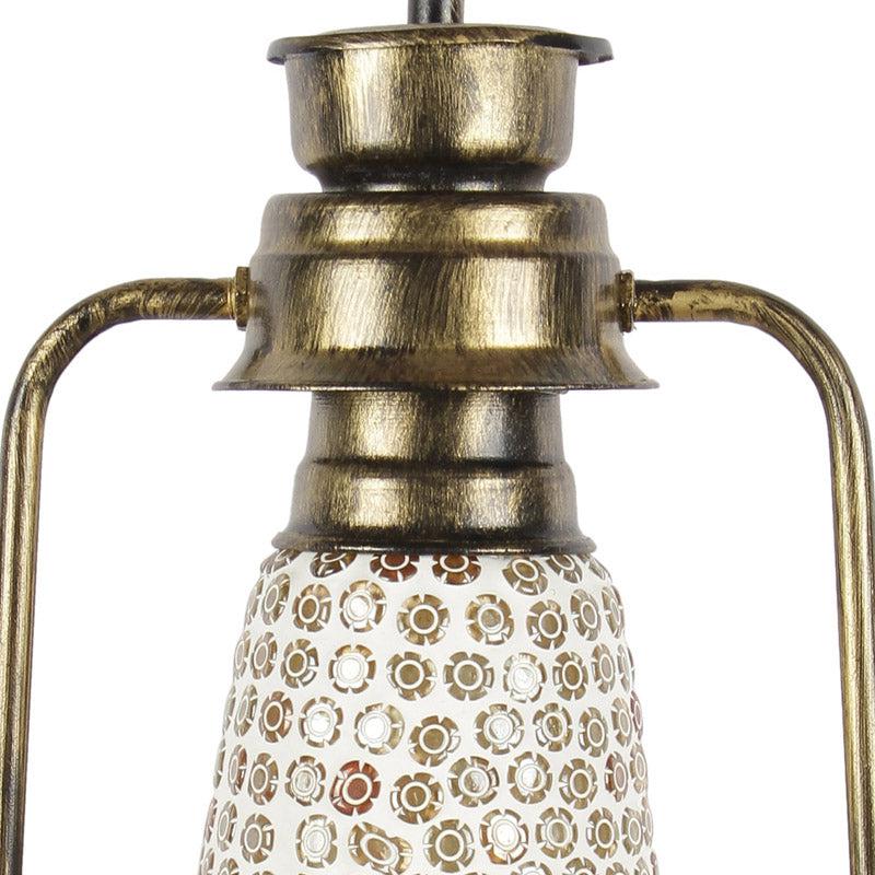 Buy Navina Mosaic Lantern Wall Lamp - Gold Wall Lamp from Vaaree