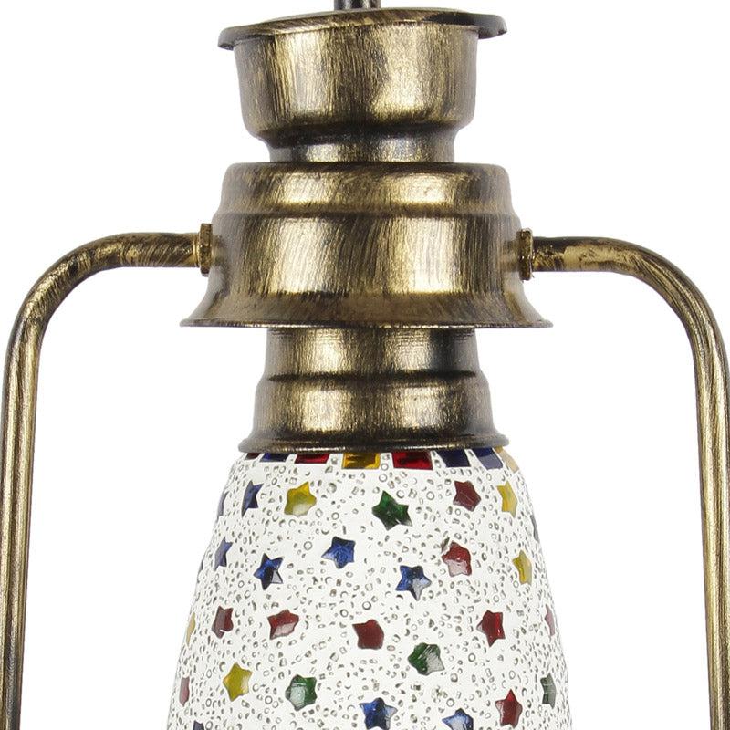 Buy Divyara Mosaic Lantern Wall Lamp - Gold Wall Lamp from Vaaree