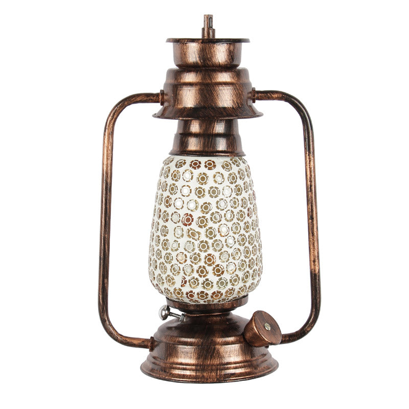 Buy Navina Mosaic Lantern Wall Lamp - Copper Wall Lamp from Vaaree